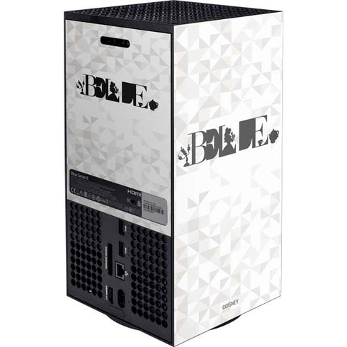 Disney Princess Belle Chromatic XBox Series X Digital Edition Console Skin