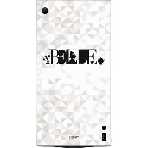 Disney Princess Belle Chromatic XBox Series X Digital Edition Console Skin