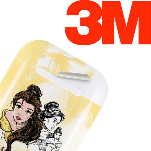 Disney Princess Belle Sketch Apple AirPods Skin