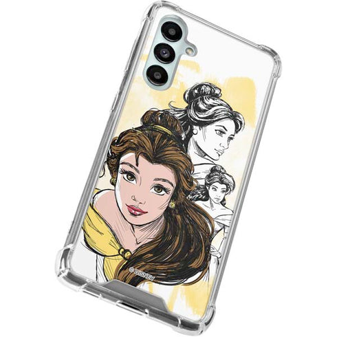 Disney Princess Belle Sketch Galaxy A16 5G Clear Case