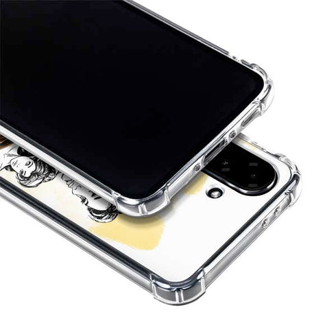 Disney Princess Belle Sketch Galaxy A36 5G Clear Case