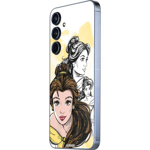 Disney Princess Belle Sketch Galaxy A55 5G Skin