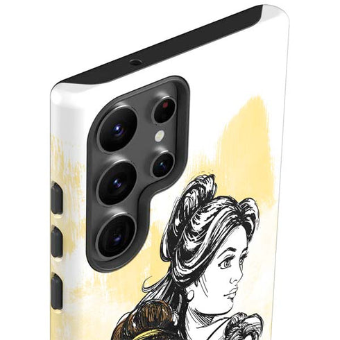 Disney Princess Belle Sketch Galaxy S23 Ultra Pro Case