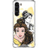 Disney Princess Belle Sketch Galaxy S24 FE Clear Case