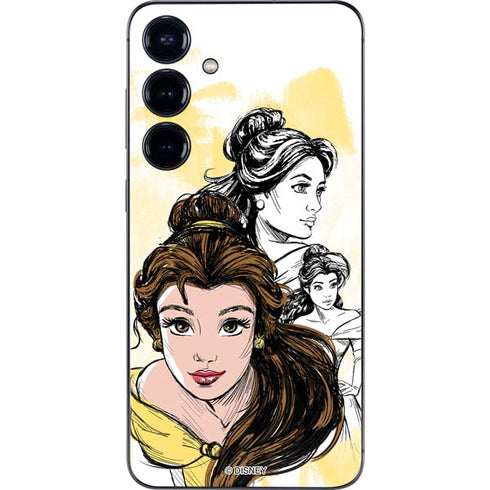 Disney Princess Belle Sketch Galaxy S24 Skin