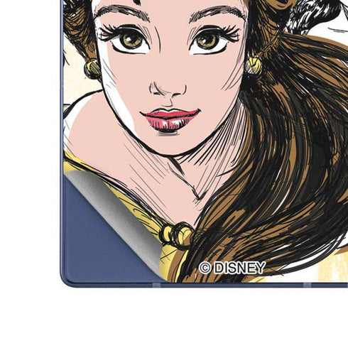 Disney Princess Belle Sketch Galaxy Z Fold6 Skin