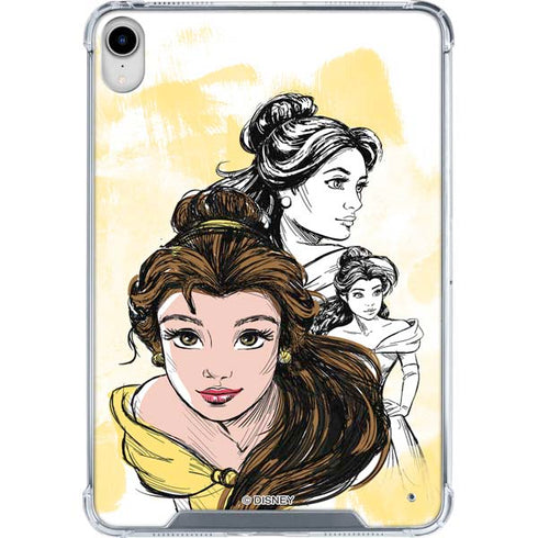 Disney Princess Belle Sketch iPad 11th Gen (2025) Clear Case