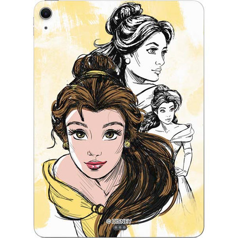 Disney Princess Belle Sketch Apple iPad Air Skin