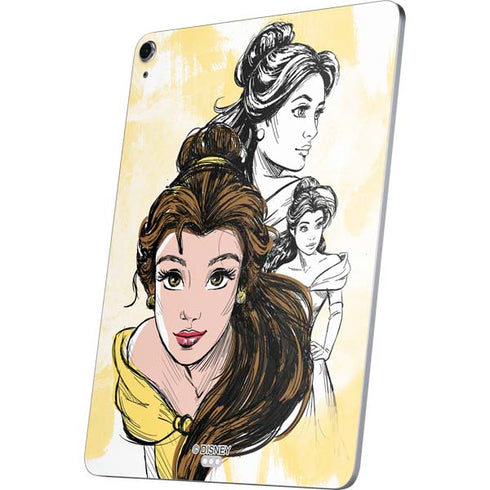 Disney Princess Belle Sketch Apple iPad Air Skin
