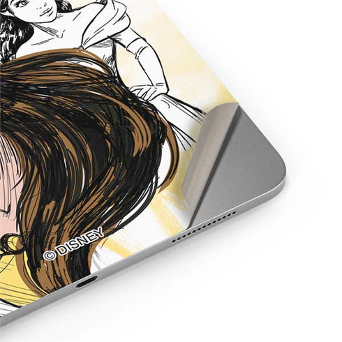 Disney Princess Belle Sketch Apple iPad Air Skin