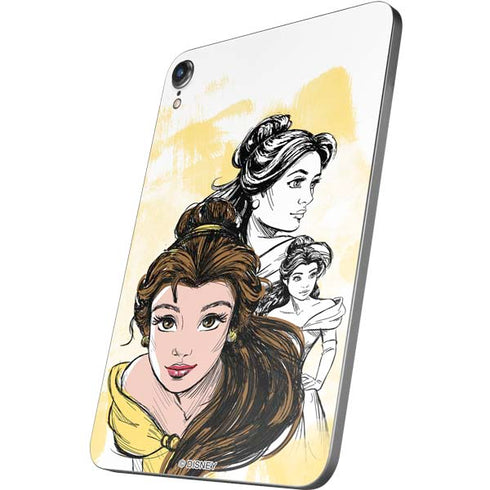 Disney Princess Belle Sketch Apple iPad Mini Skin
