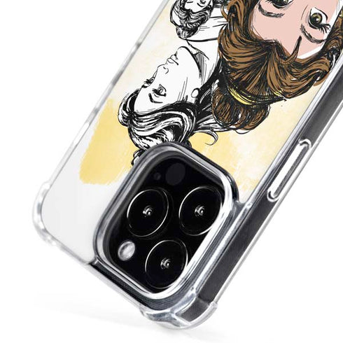 Disney Princess Belle Sketch iPhone 16 Pro Max MagSafe Case