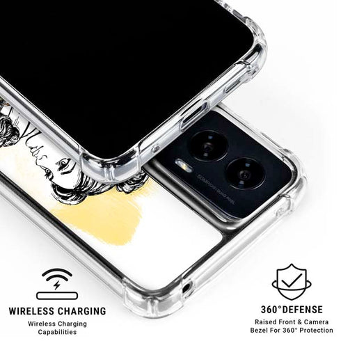 Disney Princess Belle Sketch Moto G Power 5G (2024) Clear Case