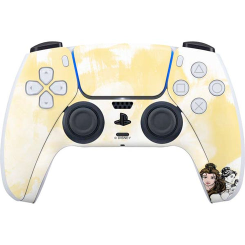 Disney Princess Belle Sketch PlayStation PS5 Skins