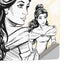 Disney Princess Belle Sketch PS5 Pro Disk Console Skin