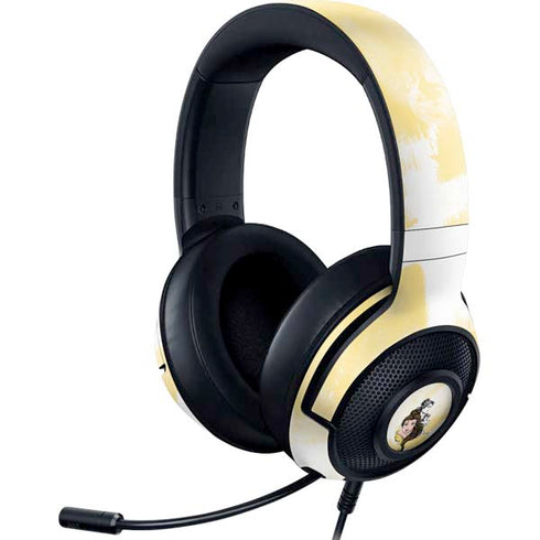 Disney Princess Belle Sketch Razer Kraken X Skin