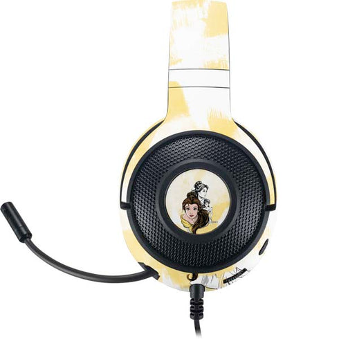 Disney Princess Belle Sketch Razer Kraken X Skin