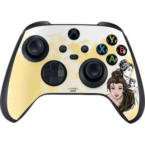 Disney Princess Belle Sketch Xbox Series X Skins