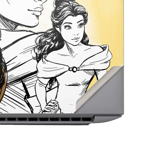 Disney Princess Belle Sketch HP ZBook Fury 16 G10 Skin