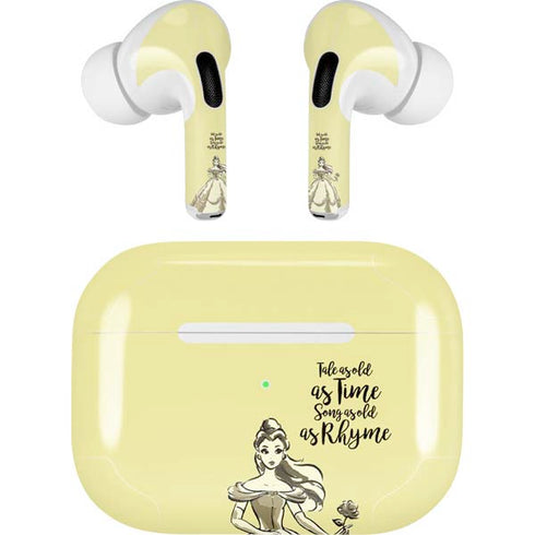 Disney Princess Belle Tale As Old As Time Art AirPods Pro 2nd Gen Skin