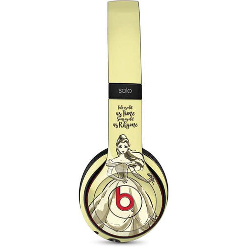 Disney Princess Belle Tale As Old As Time Art Beats Solo 3 Wireless Skin