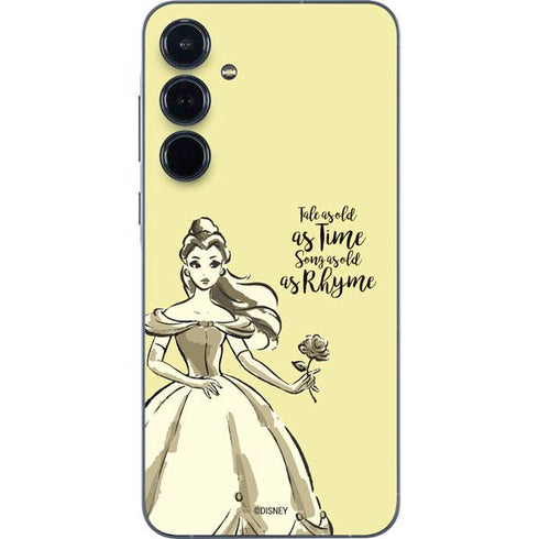 Disney Princess Belle Tale As Old As Time Art Galaxy A35 5G Skin