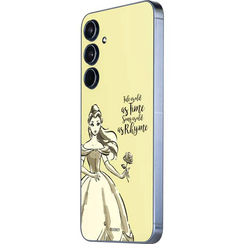 Disney Princess Belle Tale As Old As Time Art Galaxy A55 5G Skin