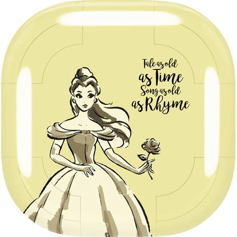 Disney Princess Belle Tale As Old As Time Art Galaxy Buds Live Skin