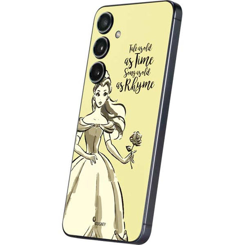 Disney Princess Belle Tale As Old As Time Art Galaxy S24 Plus Skin