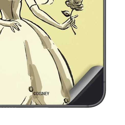 Disney Princess Belle Tale As Old As Time Art Galaxy S24 Skin