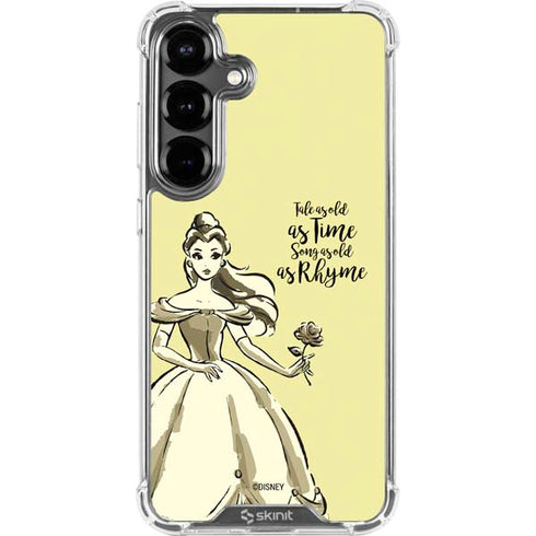 Disney Princess Belle Tale As Old As Time Art Galaxy S26 Clear Case