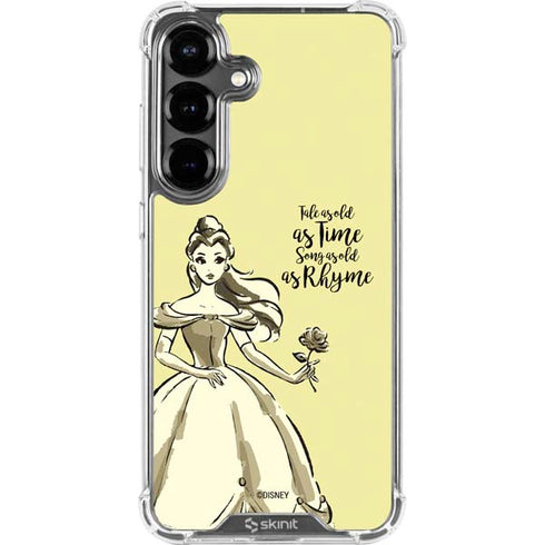Disney Princess Belle Tale As Old As Time Art Galaxy S26 Plus Clear Case