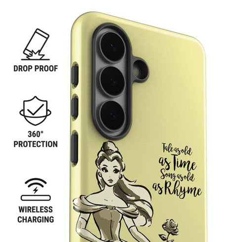 Disney Princess Belle Tale As Old As Time Art Galaxy S26 Plus Impact Case