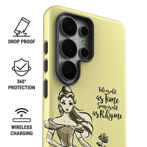 Disney Princess Belle Tale As Old As Time Art Galaxy S26 Ultra Impact Case