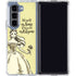 Disney Princess Belle Tale As Old As Time Art Galaxy Z Fold5 5G Clear Case