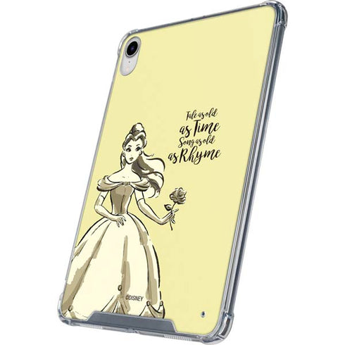Disney Princess Belle Tale As Old As Time Art iPad 11th Gen (2025) Clear Case