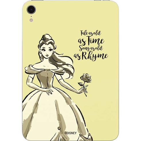 Disney Princess Belle Tale As Old As Time Art Apple iPad Mini Skin