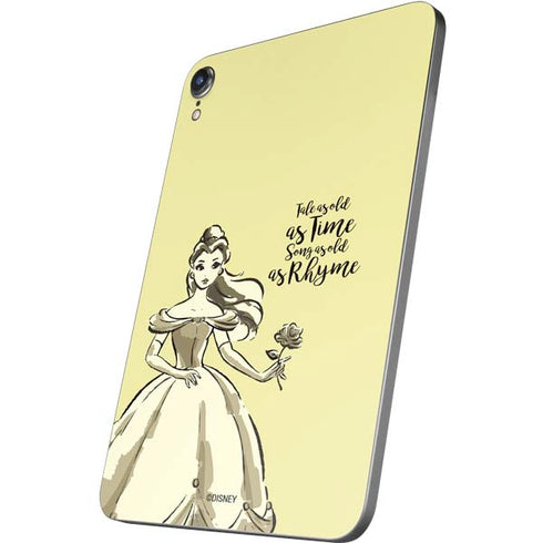Disney Princess Belle Tale As Old As Time Art Apple iPad Mini Skin