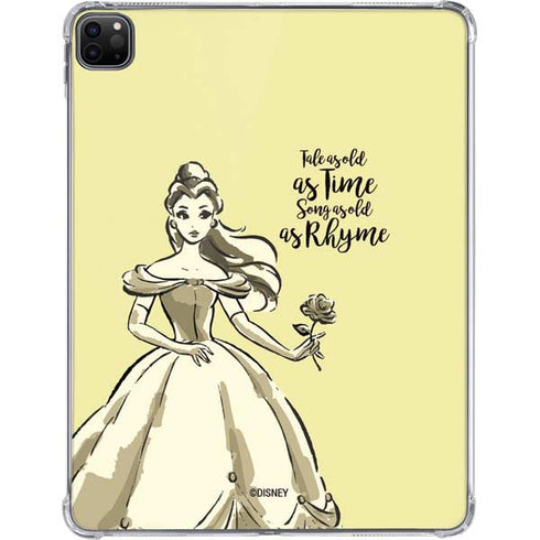 Disney Princess Belle Tale As Old As Time Art iPad Pro 11in (2024) Clear Case