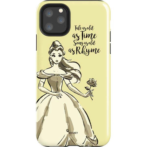 Disney Princess Belle Tale As Old As Time Art iPhone Cases