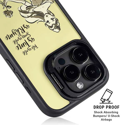 Disney Princess Belle Tale As Old As Time Art iPhone 15 Pro Kickstand Case