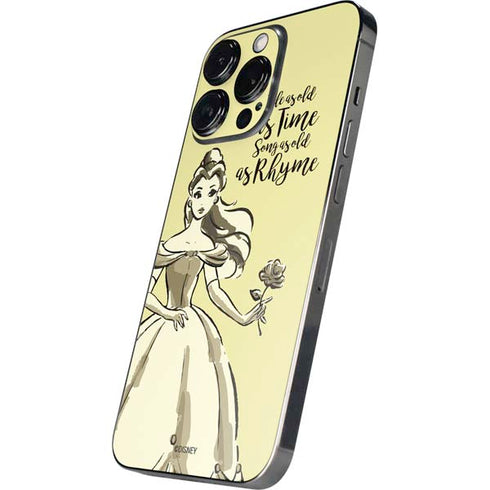 Disney Princess Belle Tale As Old As Time Art iPhone 15 Pro Max Skin