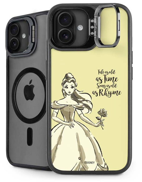 Disney Princess Belle Tale As Old As Time Art iPhone 16 Plus Kickstand Case