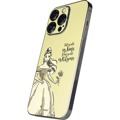 Disney Princess Belle Tale As Old As Time Art iPhone 16 Pro Skin