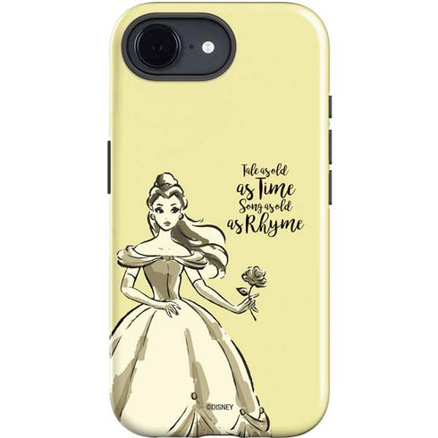 Disney Princess Belle Tale As Old As Time Art iPhone 16e Impact Case