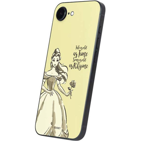 Disney Princess Belle Tale As Old As Time Art iPhone 16e Skin