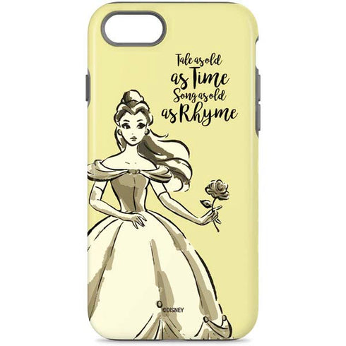 Disney Princess Belle Tale As Old As Time Art iPhone Cases