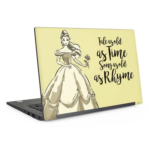 Disney Princess Belle Tale As Old As Time Art Dell Latitude Skin