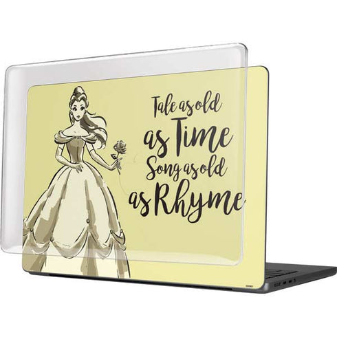 Disney Princess Belle Tale As Old As Time Art MacBook Pro 14in (2021-24) Case plus Skin
