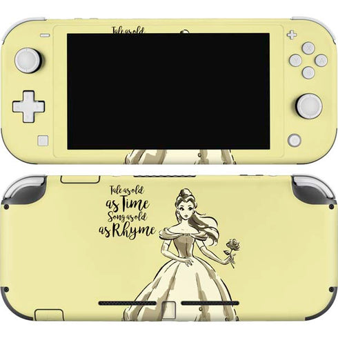 Disney Princess Belle Tale As Old As Time Art Nintendo Skins